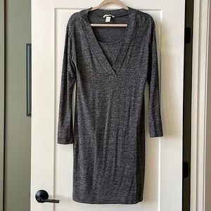 H&M Maternity Nursing Dress in Grey size Medium